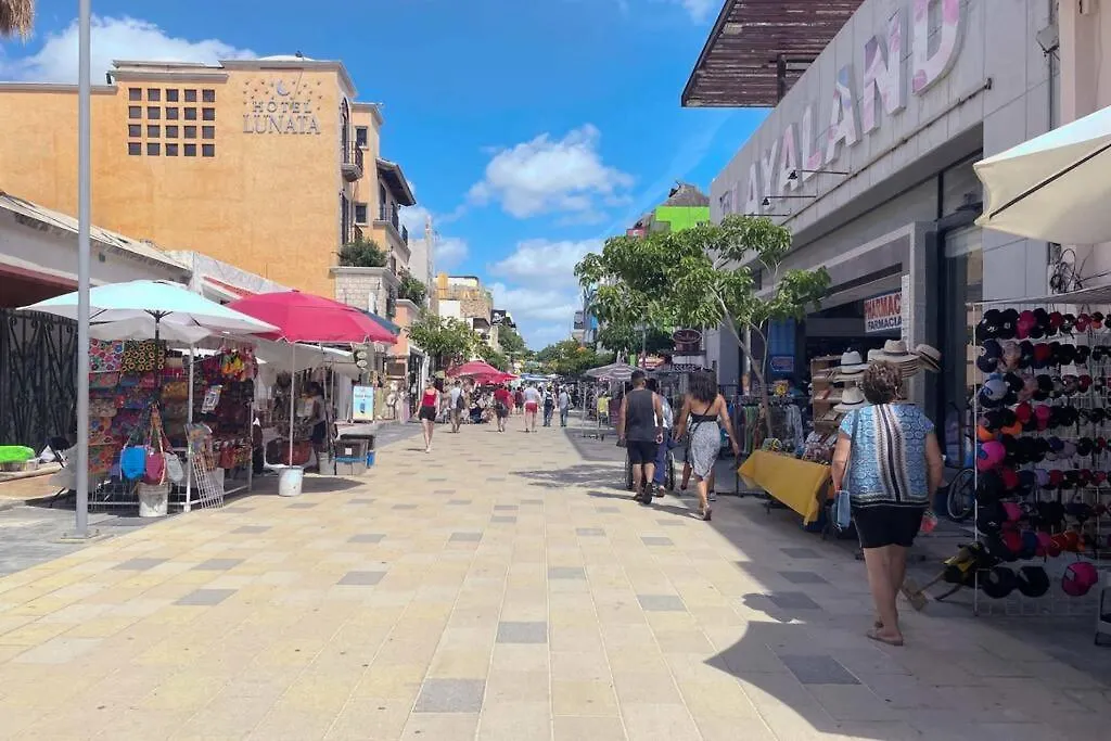 Playa Del Carmen Downtown Studio With Rooftop Pool - Walk To 5Th Ave & The Beach Playa del Carmen