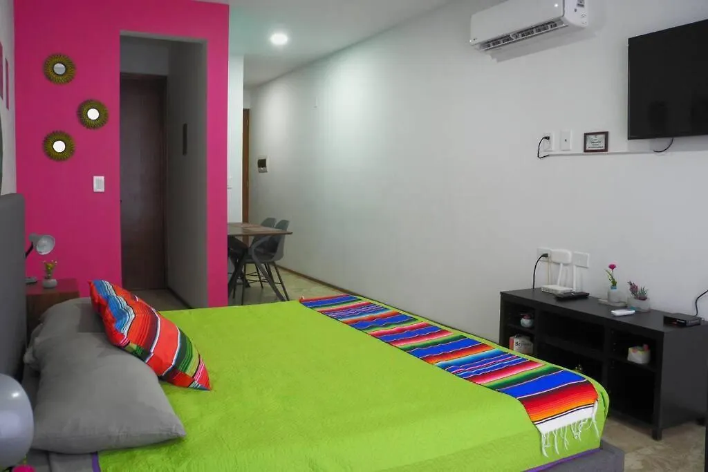 Playa Del Carmen Downtown Studio With Rooftop Pool - Walk To 5Th Ave & The Beach 0*, Playa del Carmen Mexico