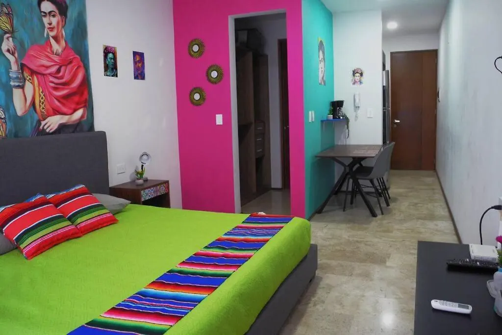 Apartment Playa Del Carmen Downtown Studio With Rooftop Pool - Walk To 5Th Ave & The Beach